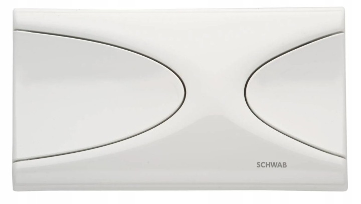 Splachovací Tlačítko Targa, bílá Liv/schwab Axinite Eco/Targa 227605
