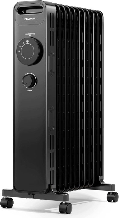 Olejový Radiátor 2300 W, 3 Stupně Ohřevu, Termostat, Bezpečný