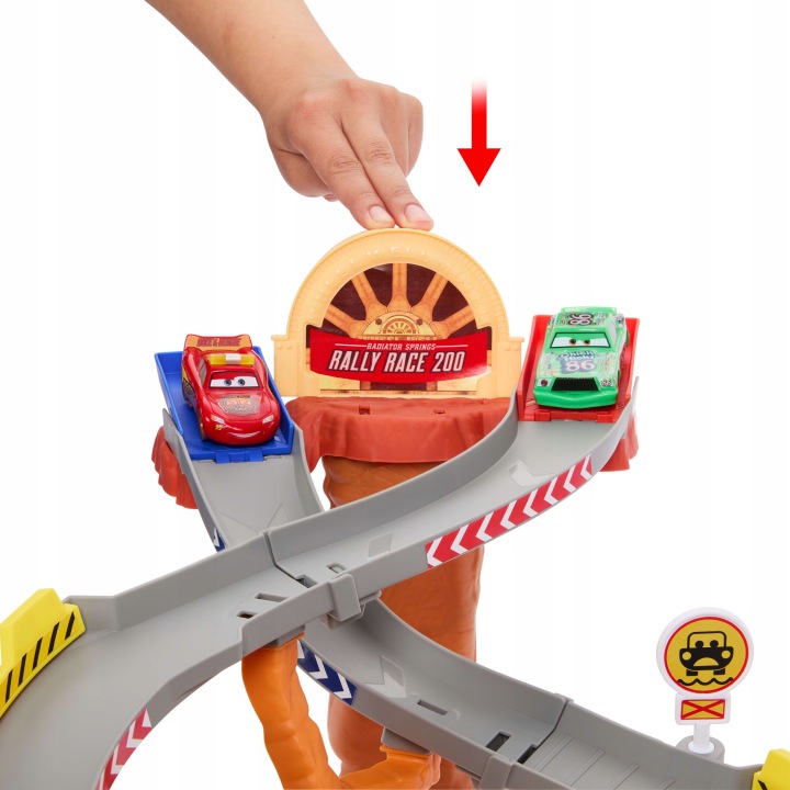 Трек Mattel Cars тачки дорога рятувальна перегони з перешкодами набір JFL57 — фото 3