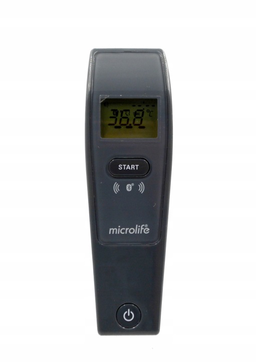 Термометр MICROLIFE безконтактний NC 150 BT професійний безконтактний +чохол — фото 3