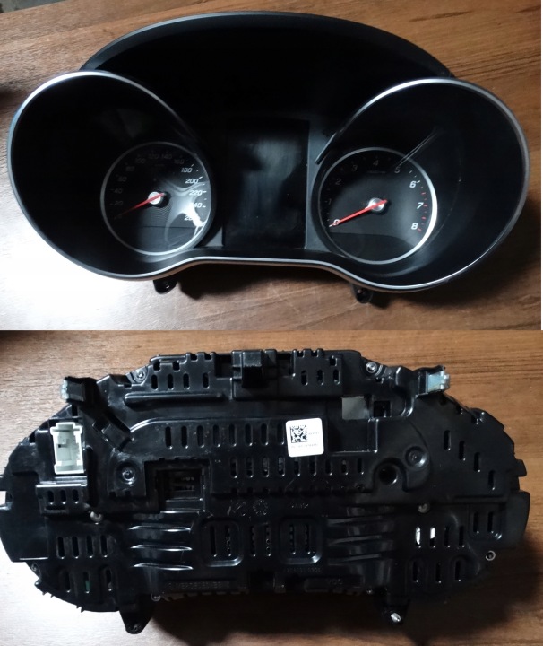 IDEALNY quadro strumenti TACHIMETRO contagiri OROLOGIO MERCEDES W205 W253 LIFT 1 9