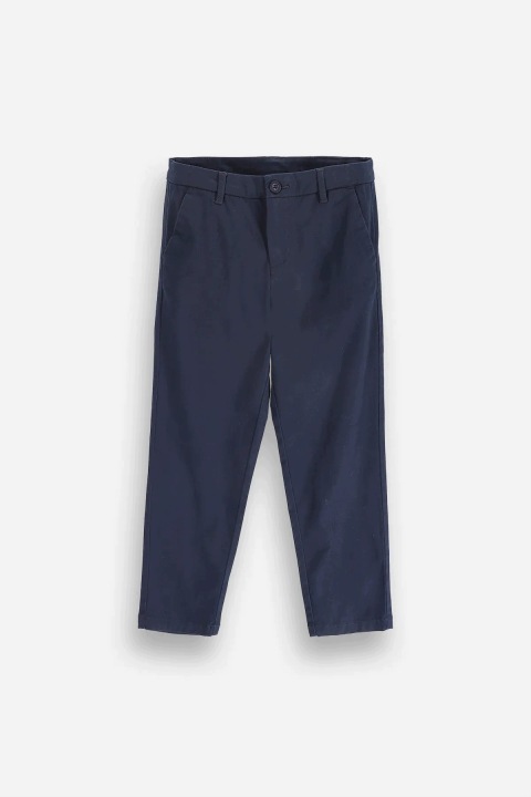 Штани Джинсові Slim Fit Хлоп'ячі Темно-сині 152 Mokida ZM6