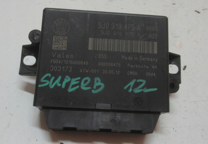 SKODA SUPERB II 1.8 TSI 12R modul Parken PDC 5J0919475A