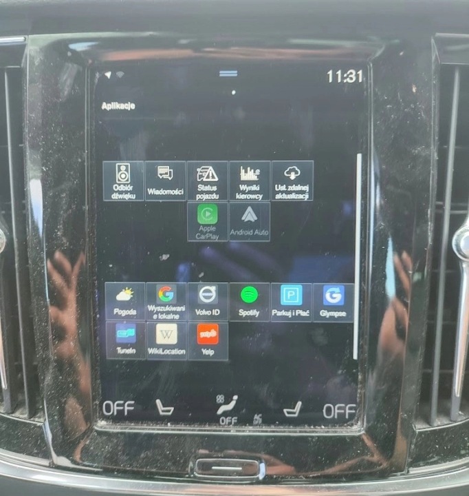 Display RADIA VOLVO S90 II V90 II XC60 II XC90 II 31466836