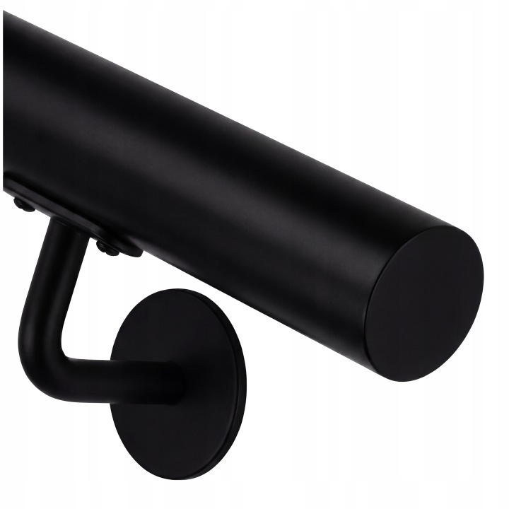 Stěnové zábradlí Schodišťové Černé 50 cm Nerezová ocel fi 42 mm Loft M8