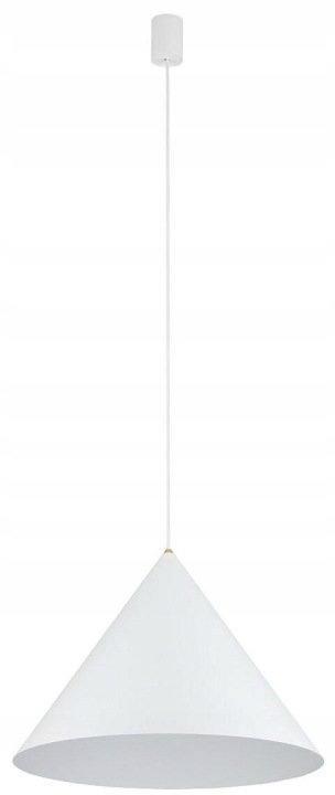 Závěsná lampa Zenith L Bílá 1xGU10 ES111 50 cm Stropní Svítidlo Pokoj Obývací pokoj