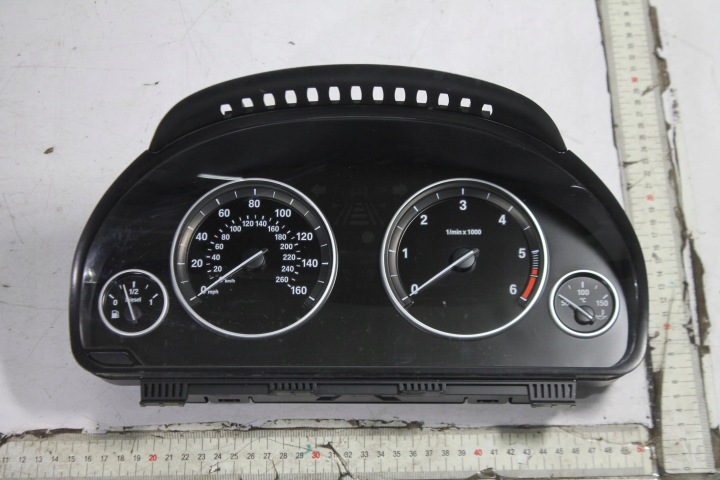 Instruments tachymètre compte tours Horloge montre tableau bord 9291416 BMW 5 F10 F11 2.0D 10-17
