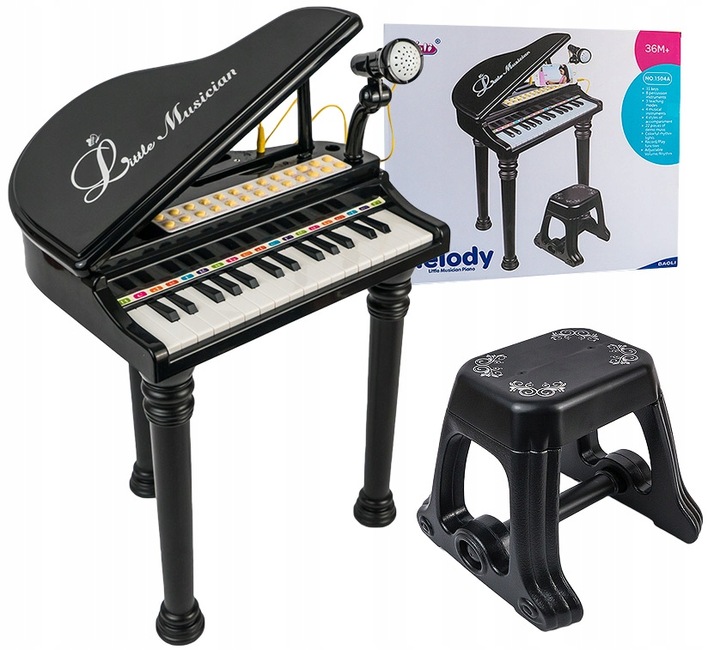 PIANO ORGAN FOR CHILDREN KEYBOARD MP3 PIANO LEARNING TO PLAY + MICROPHONE Manufacturer code 1504A