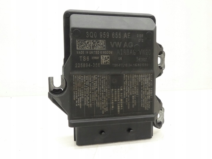Module Unité de contrôle Airbag POWIETRZNYCH Airbag VW PASSAT B8 3Q0959655AE