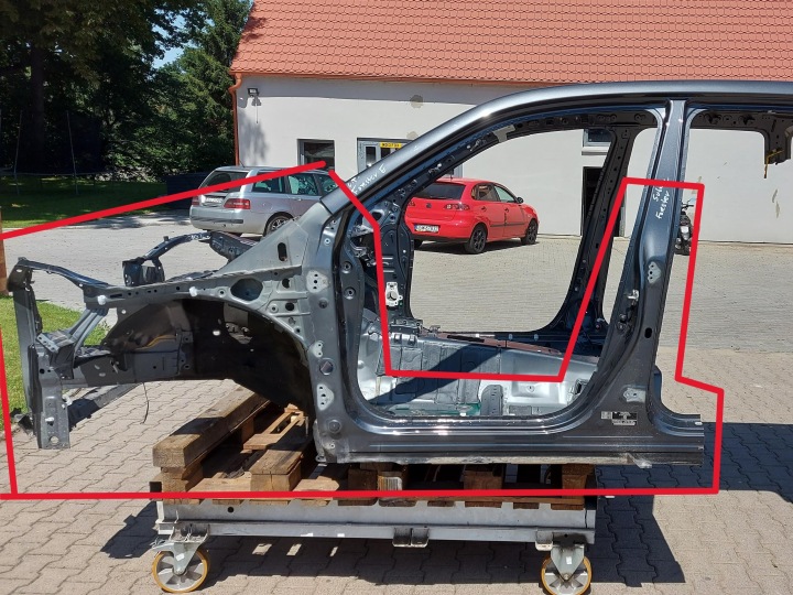 SUBARU Forester V SK LIFT längsträger Säule Seitenschweller links vorne