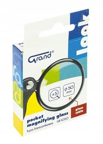 Лупа кишенькова GRAND скло збільшувальне 50 мм
