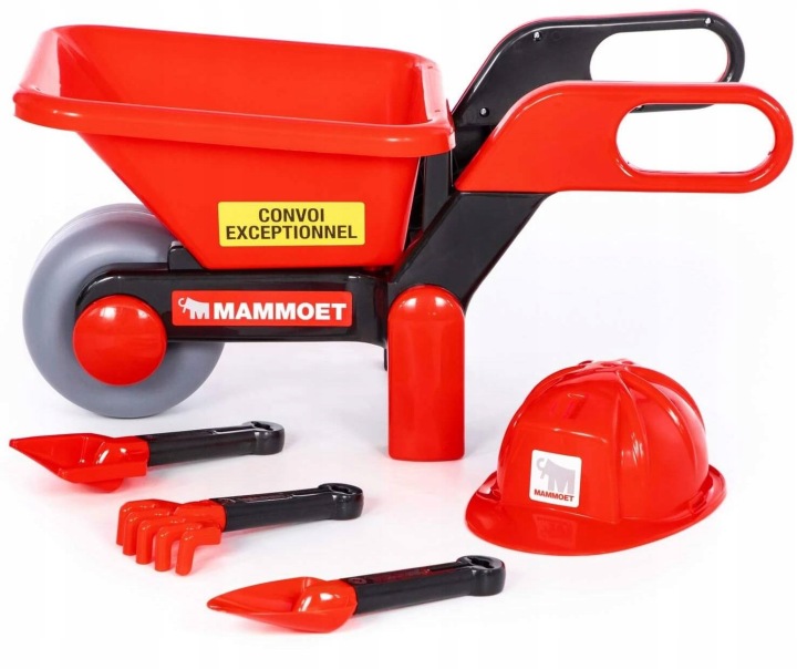 Мега набір MAMMOET тачка + шолом + інструменти 1+ — фото 4