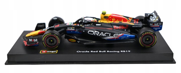 Race - oracle red bull racing rb19, bburago — фото 6