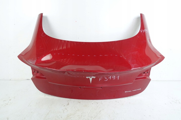 TESLA MODEL 3 2017- Couvercle Porte arrière coffre hayon Porte coffre hayon