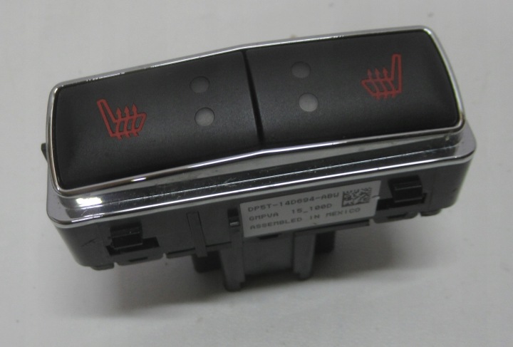 FORD FIESTA MK7 15R PANEL Bouton de chauffage Sièges DP5T-14D694-ABW