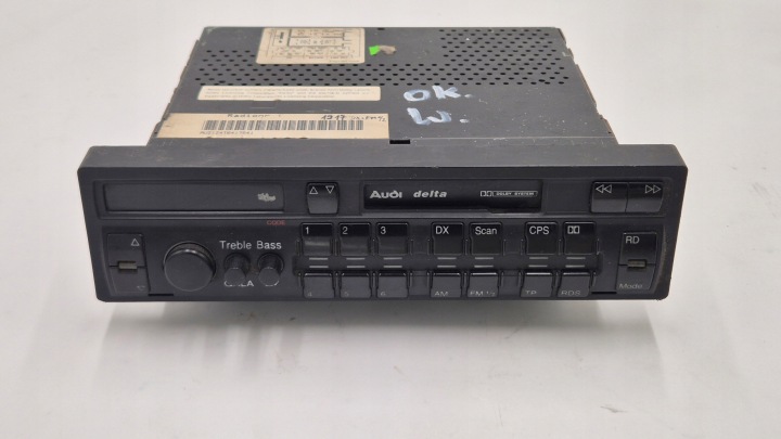 RADIO DELTA 4D0035192 AUDI A6 C4 100 C4 A4 B5 A8 D2 Z KODEM