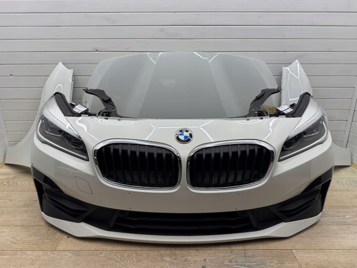 BMW 2 F45 F46 LCI front bonnet bumper lights LED fenders support panel for radiators A300