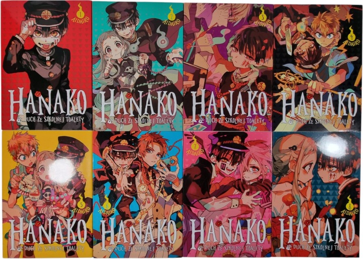 Zdjęcie egzemplarza: Hanako, duch ze szkolnej toalety 1-8 / Manga / AidaIro