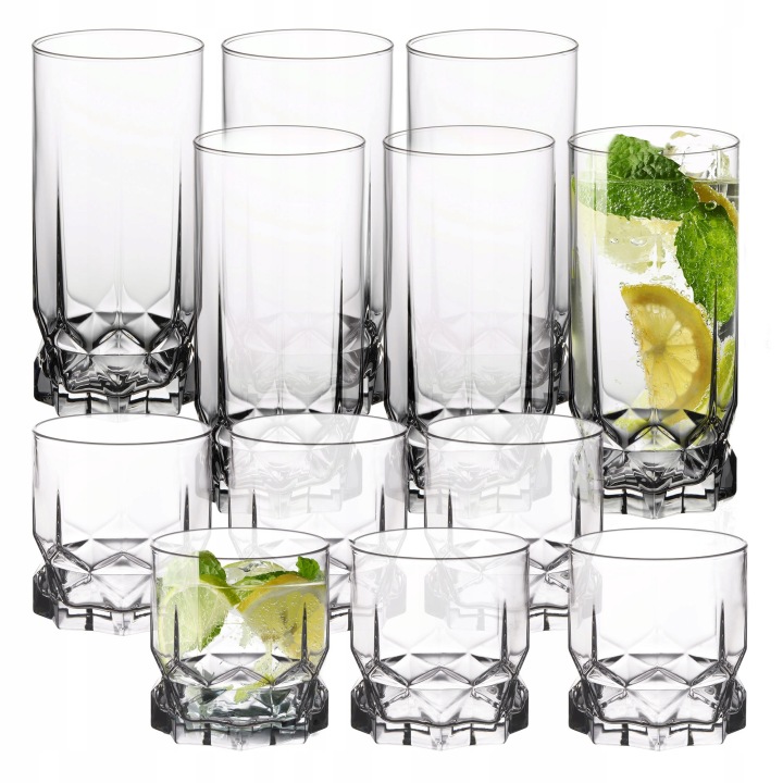 Sklenice 325 ml Na Nápoje A Nápoje Vody Sklenice Sada Sklenic 12 ks