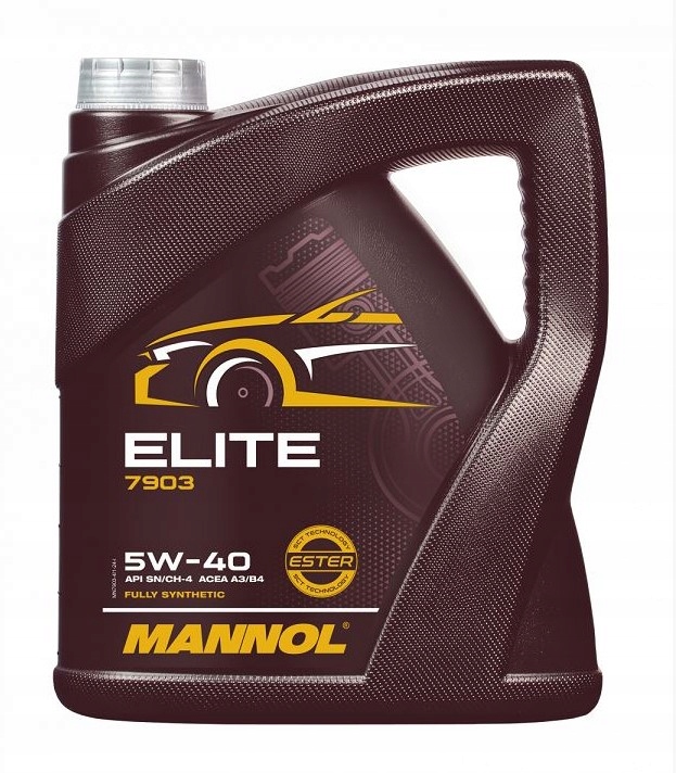 MANNOL Elite 5W-40 7903 4L Olej silnikowy 4036021404103 za 109.00PLN z ...