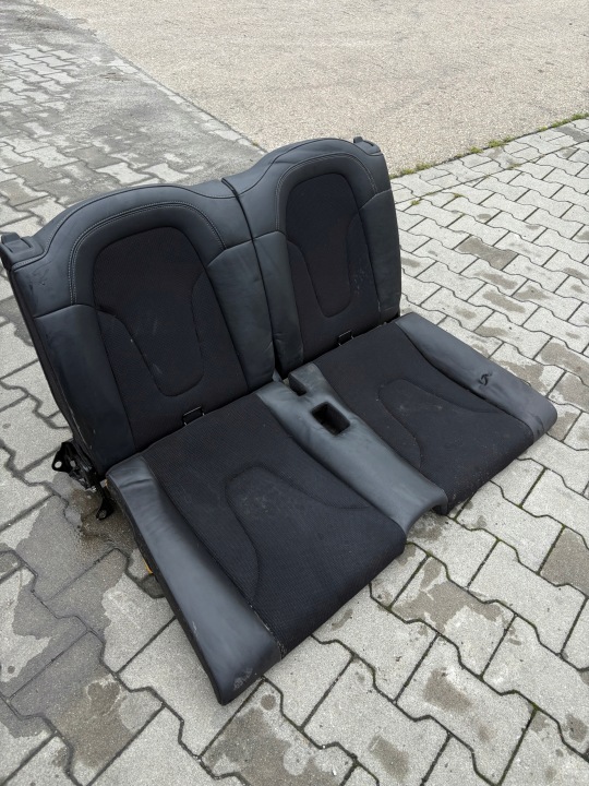 Sitz hinten AUDI TT 8J POL Leder Original S LINE