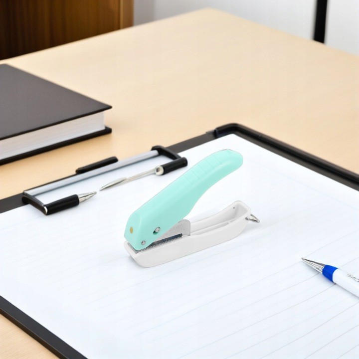 Однозрізні діркопробивач для паперу синій металевий — фото 12