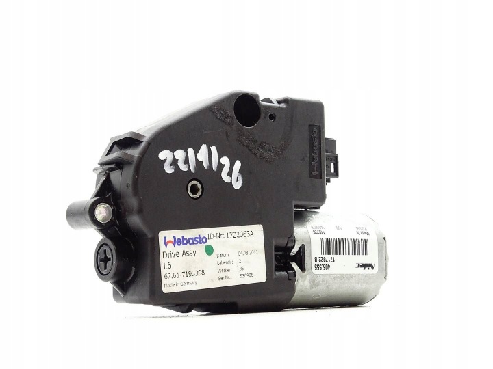 Motor Motor Schiebedach BMW F01 F10 F11 F20 F30 7193398