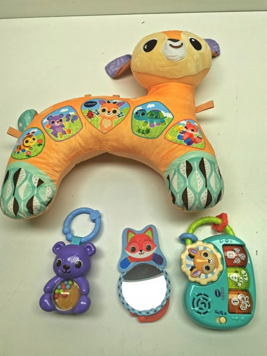 VTech – Моя сенсорна подушка розвивальна Олень німецька мова