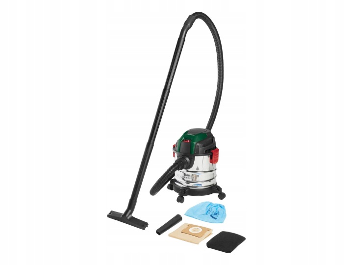 Vysavač pro mokré/suché vysávání Parkside Pwd 12 B1 1200 W s filtry