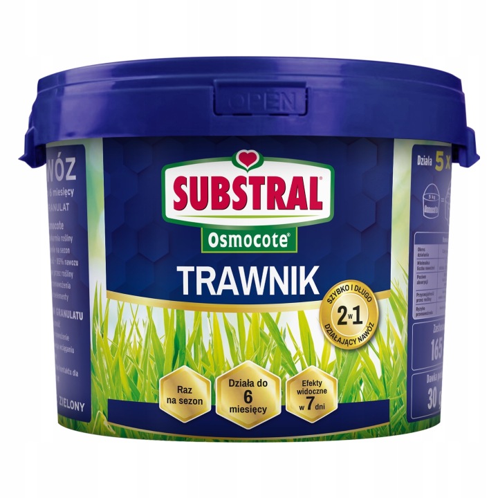 Substral Hnojivo Osmocote pro trávník 5 kg