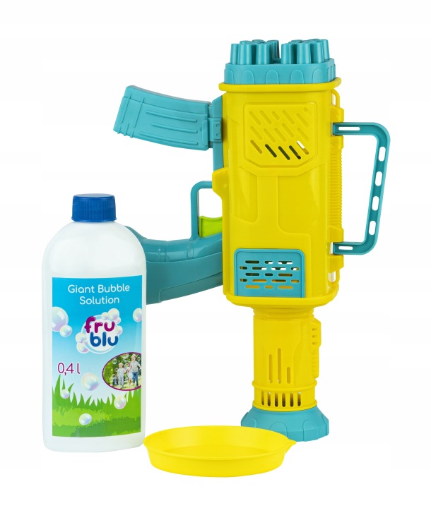FRU BLU мильні бульбашки мега бластер для бульбашок 24 отвори + рідина 0,4 л — фото 4