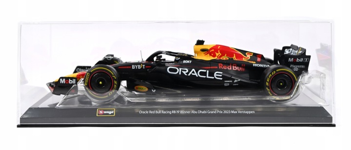 F1 oracle red bull rb19 m.verstappen 1:24 bburago — фото 4