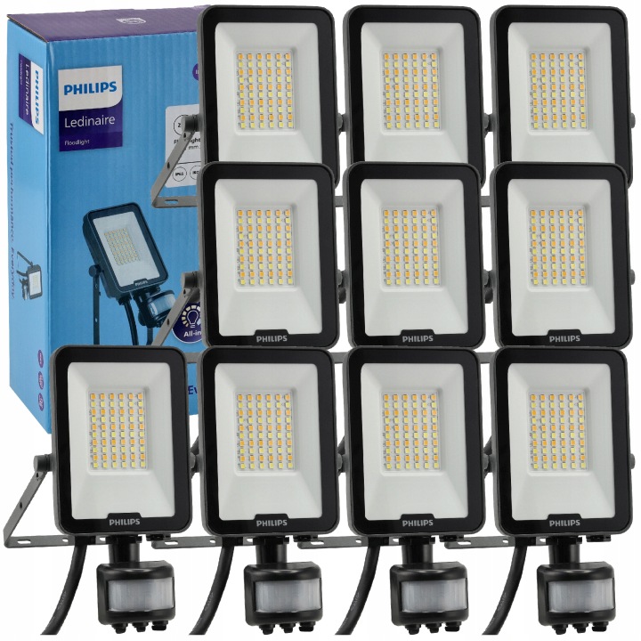 Philips Led reflektor s senzorem pohybu a soumraku 20W Cct detektor x10