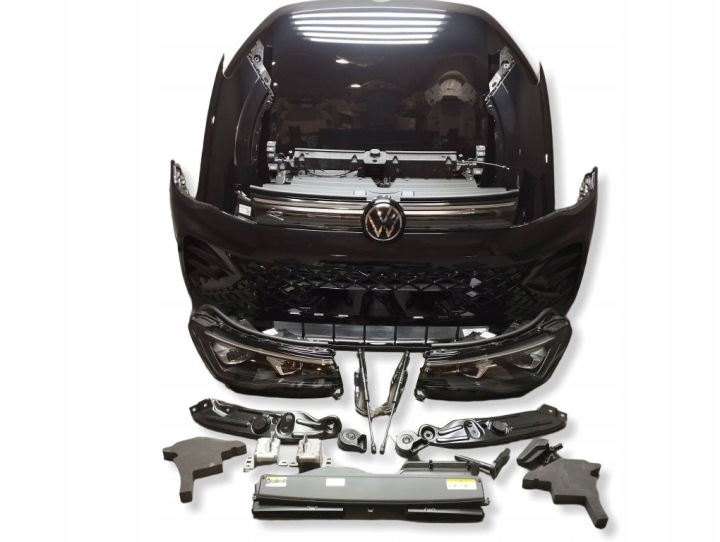 VW Tiguan III TDI R-LINE cofano Paraurti FANALE FARO OSSATURA radiatore Anteriore LC9X