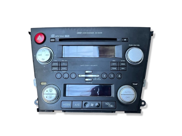 Radio auto Subaru Outback 3 facelift BP 2007 86201AG350