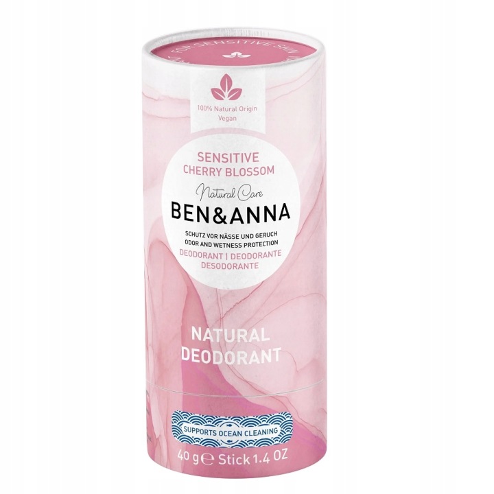 ben & anna sensitive cherry blossom dezodorant w sztyfcie 40 ml     