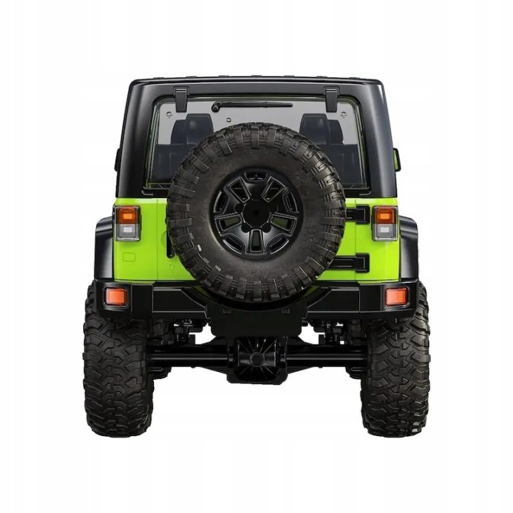 Jeep Wrangler Дистанційно керований Краулер Pro RC зелений/жовтий Double E E822 — фото 4