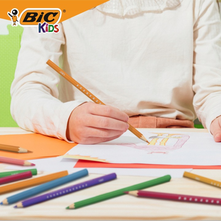 BIC KREDKI для олівців KIDS SMOOTH 12 кольорів — фото 4
