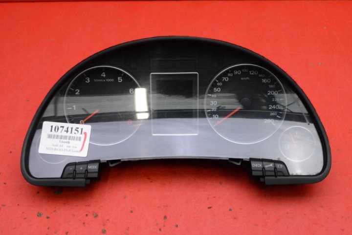 Instruments tachymètre compte tours Horloge montre tableau bord AUTOMAT EU 8E0920931Q AUDI A4 B7 3.2 FSI 256KM QUATTRO 04-08