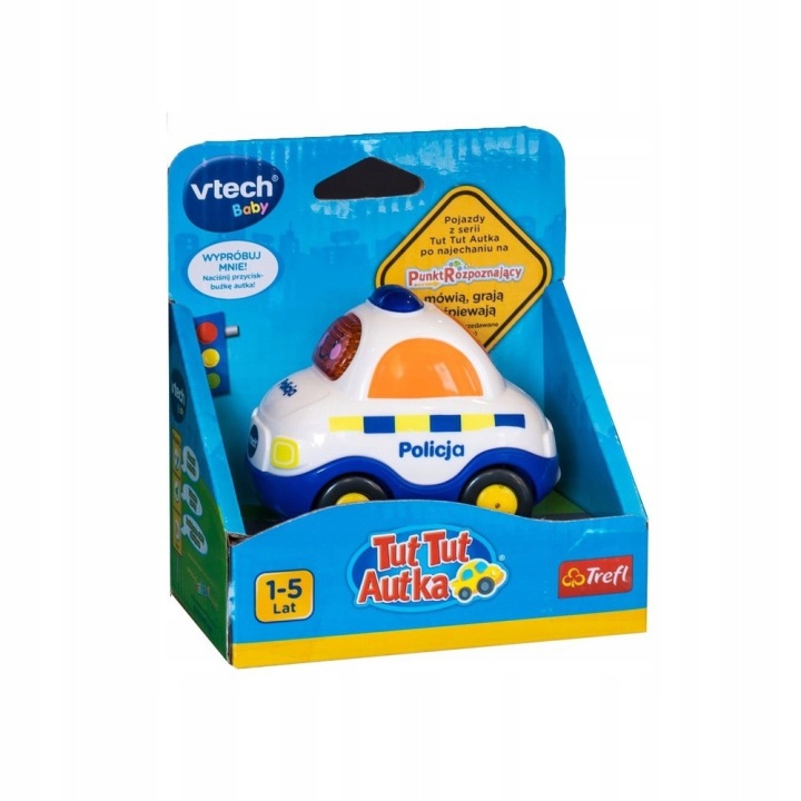 Trefl tut-tut машинки - policja vtech 60557 — фото 2