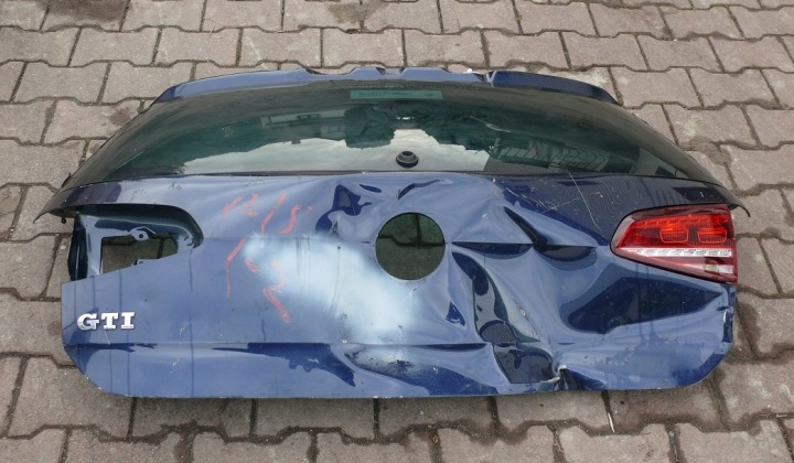 FENSTER heck hinten für die Heckklappe heckklappe kofferraumdeckel GRATIS VW VOLKSWAGEN GOLF VII 7 HB GTI 12-19r