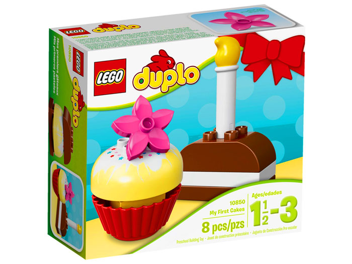 LEGO 10850 Duplo - Мої перші тістечка Від 1,5 року Перший Конструктор
