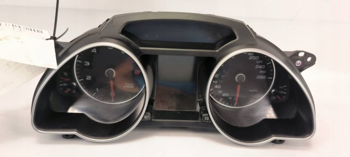 Instruments tachymètre compte tours Horloge montre tableau bord 8T0920932L AUDI A5