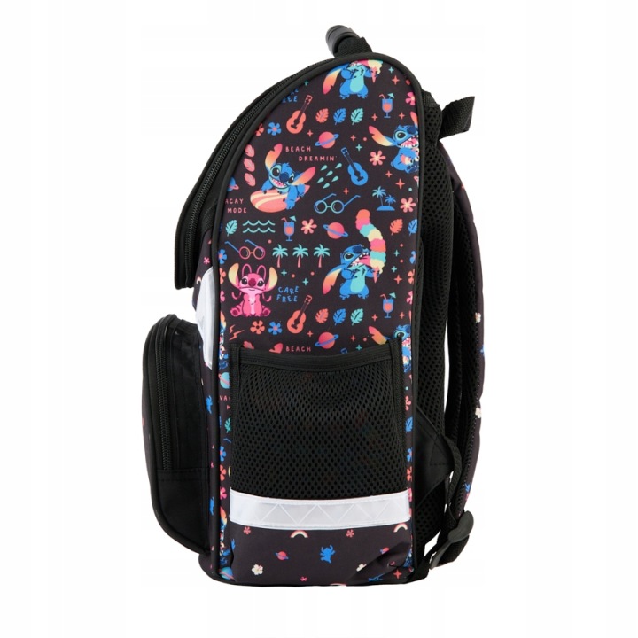 Ранець шкільний STITCH PASO для дівчинки клас 1 2 3 чорний DISNEY — фото 5
