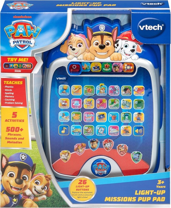 VTECH Щенячий Патруль З підсвічуванням Планшет Цуценя Місії Іграшка навчальна — фото 4