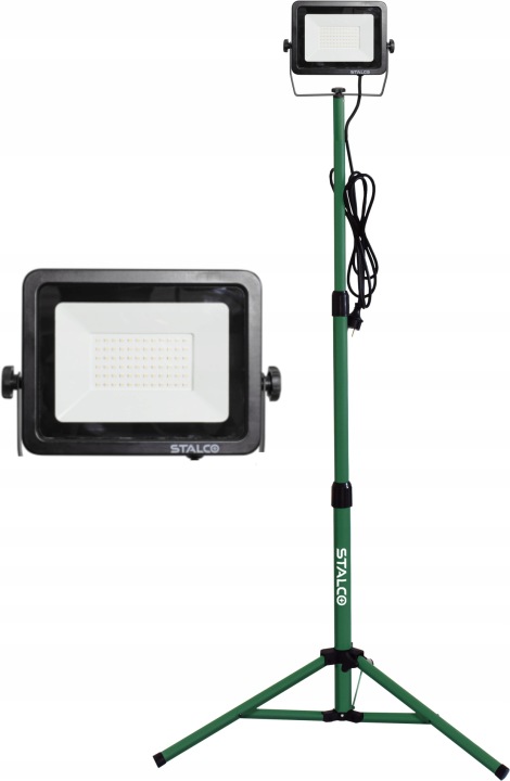 Stavební Reflektor, Led Lampa, Reflektor Na Stativu 50W Stalco