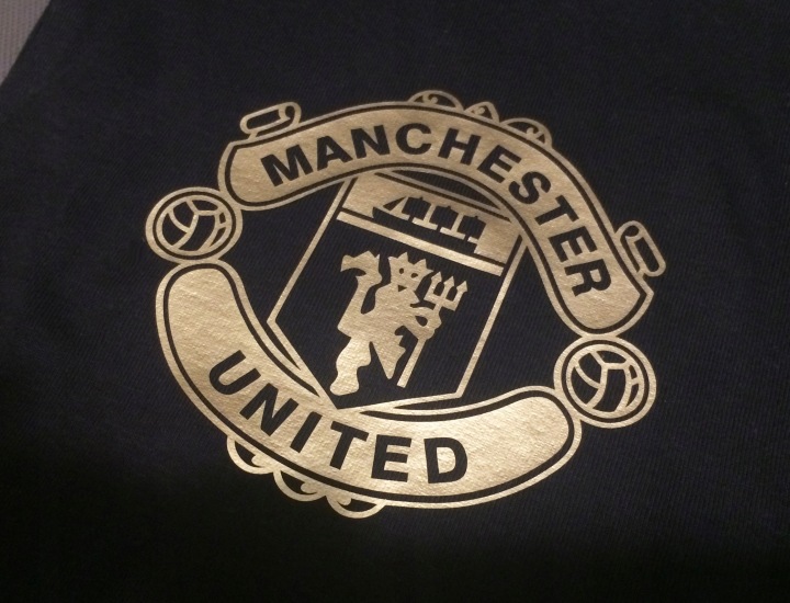 Manchester United, боді дитяче, елегантні, 68, золотий логотип — фото 4