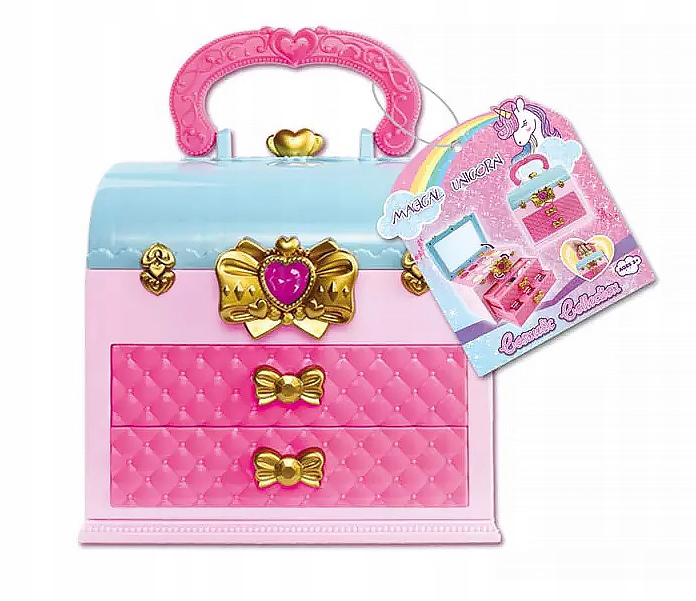 BOX OF COSMETICS FOR MAKEUP AND NAILS SHADOWS MAKEUP FOR A GIRL Hero / Fairy Tale none