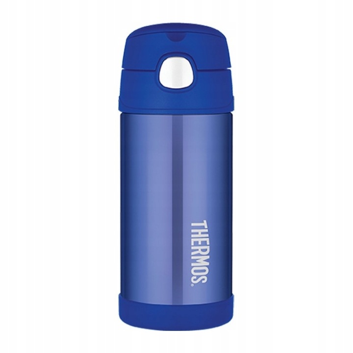Thermos FUNtainer dětská termoska 355 ml s brčkem modrá