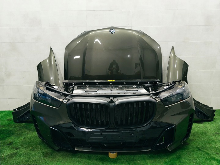 BMW X5 G05 LCI anteriore cofano ossatura parafango paraurti fanale faro C3D m-packet
